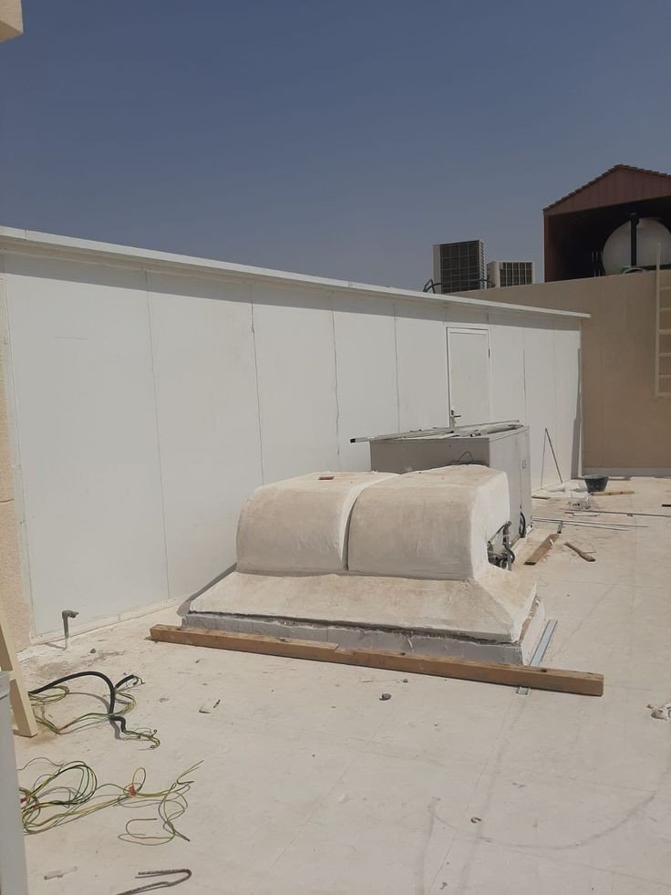 غرف داخلية ساندويتش بانل الرياض