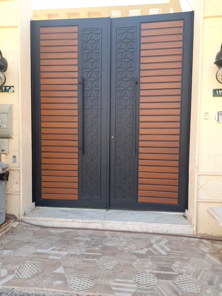 تكسيات ابواب بديل خشب