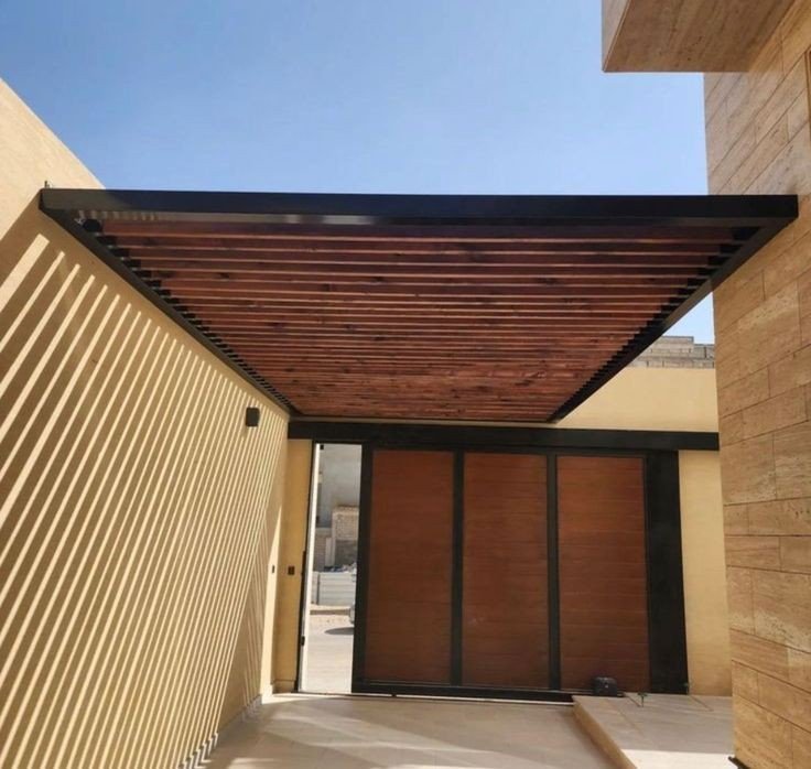 تركيب مظلات خشبية الرياض